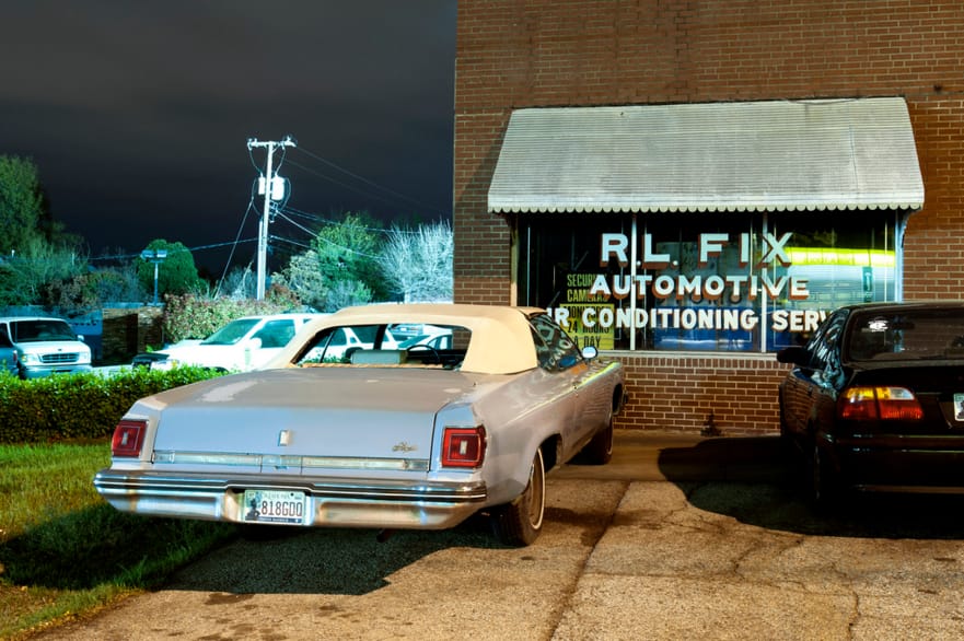 Got air conditioning problems with your Olds Delta 88 convertible? If it’s in Tulsa, OK, you take it to R.L. Fix. 