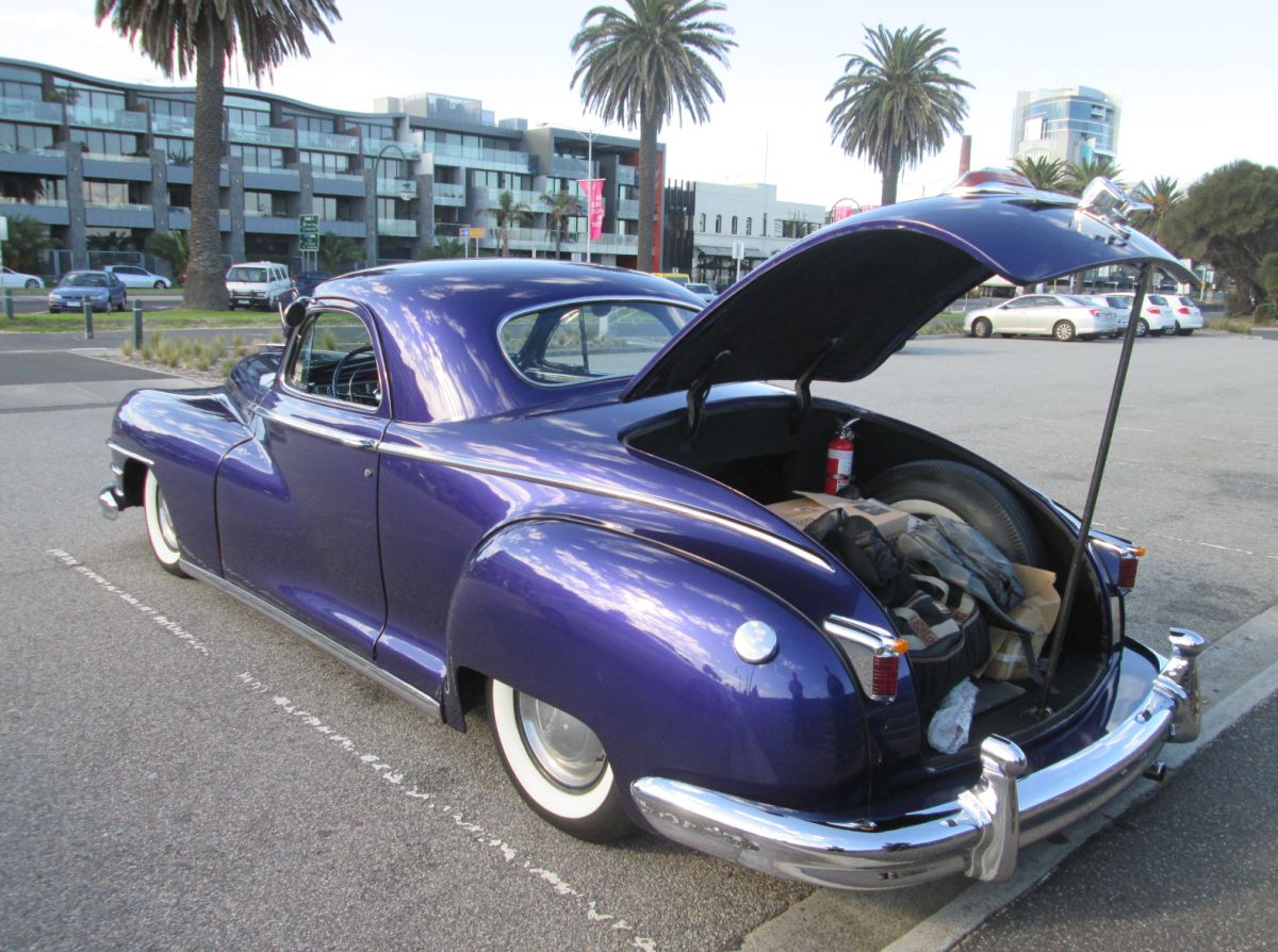 Curbside Capsule: Chrysler Coupe Heading South 3 1947 Chrysler rear
