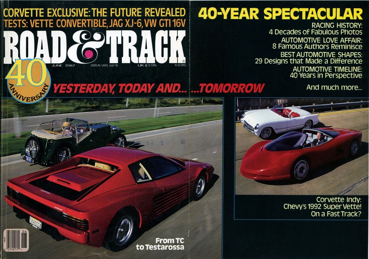Our post is jam-packed with goodies; This was a very special issue, celebrating R&T’s 40th anniversary, and thick as a brick.