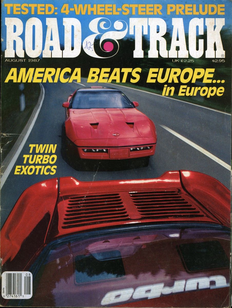 Another issue of R&T ads is up, third in a row on the 1987 calendar.