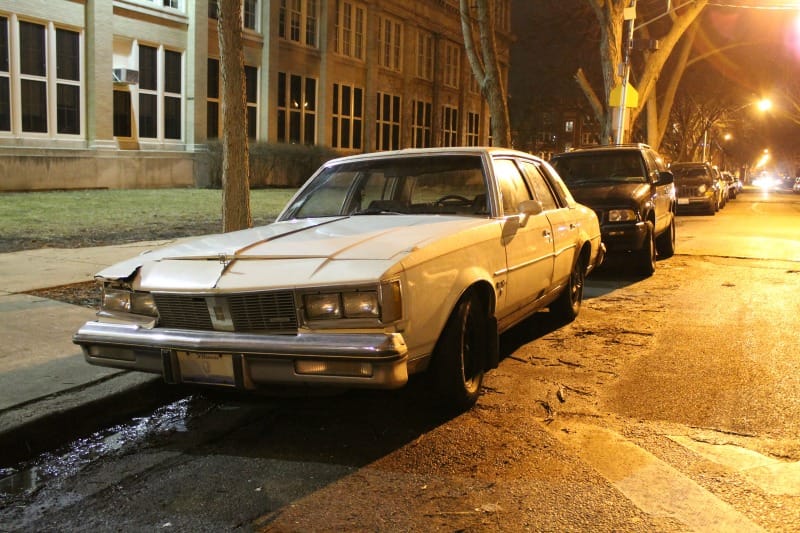 (first posted 3/18/2016)    I’d say the 1978 – ’87 A-body (turned G-Body) Olds Cutlass four-door sedan had a pretty rough go of life from the time it appeared.  The newly-downsized [&hellip;]