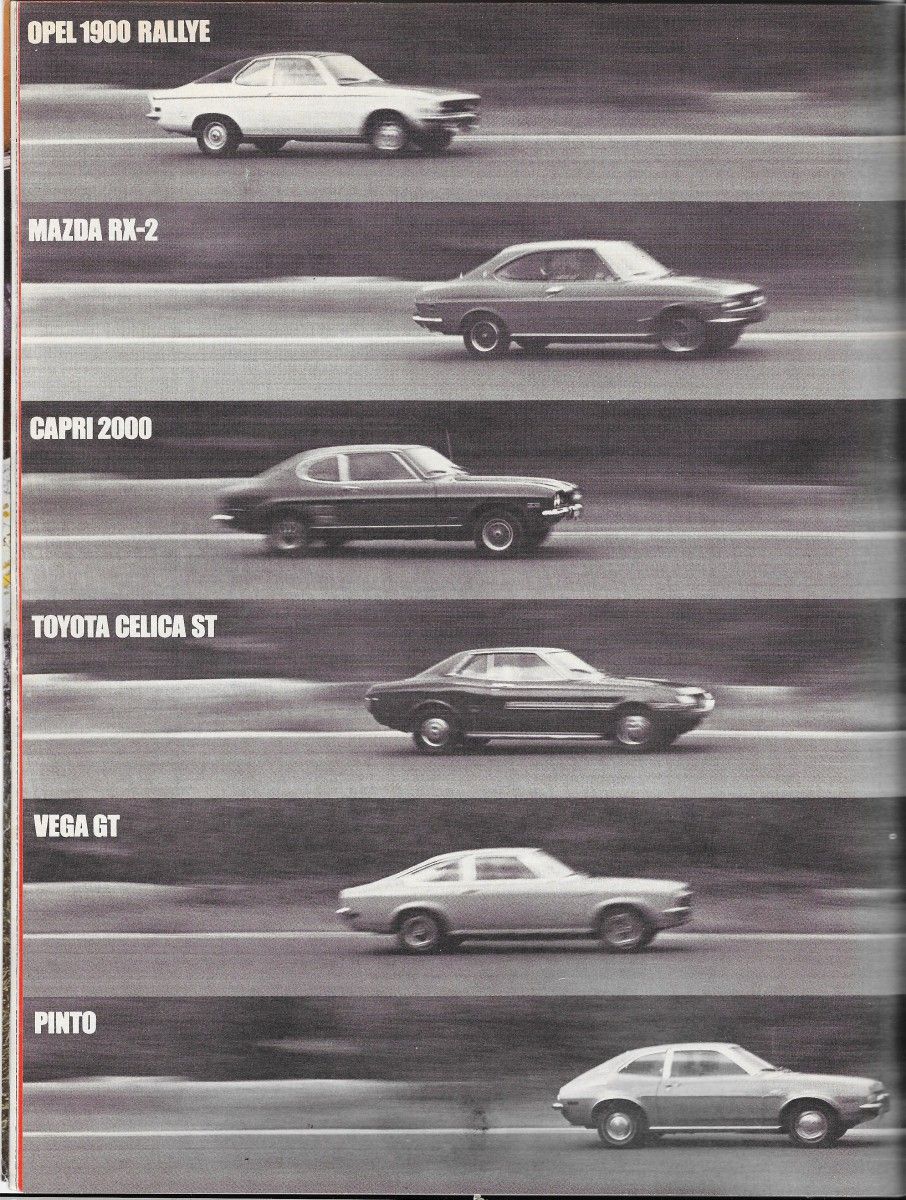 Vintage Comparison Test: 1972 Super Coupes - Car and Driver Evaluates A New Class Of Small Sporty Cars 4 CD1271SuperCoupeComparoP3