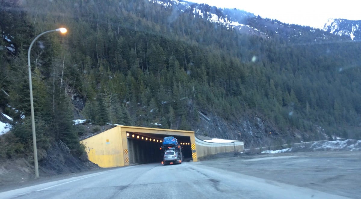CC Roadtrip: Eastward Bound - Vancouver to Banff, A Long Haul... 8 Snow shed