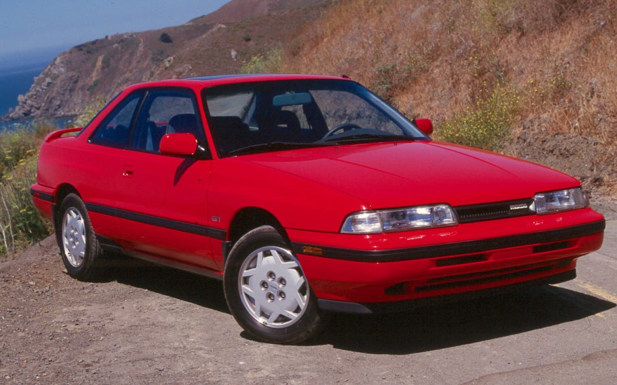 Vintage Comparison Test and Commentary: 1988 Buick Regal, Olds Cutlass Supreme, Pontiac Grand Prix – Road & Track Assesses The GM10 Personal Luxury Coupes 12 mazda-mx6-1988-9