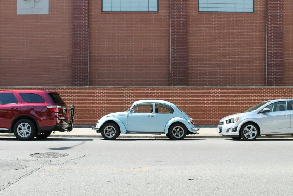 “‘It sure is nice out this Sunday morning.  Never mind that this silver thing behind me looks like it wants to devour me.  Is that what a ‘compact car’ looks like these [&hellip;]
