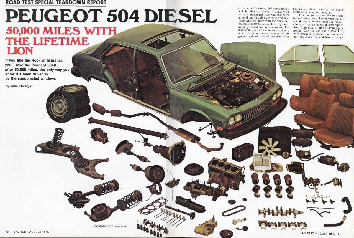 Although Mercedes-Benz was a pioneer and world leader in automotive diesels, starting with their 260D in 1936, Peugeot was also an early advocate of diesel power and sold a good number [&hellip;]