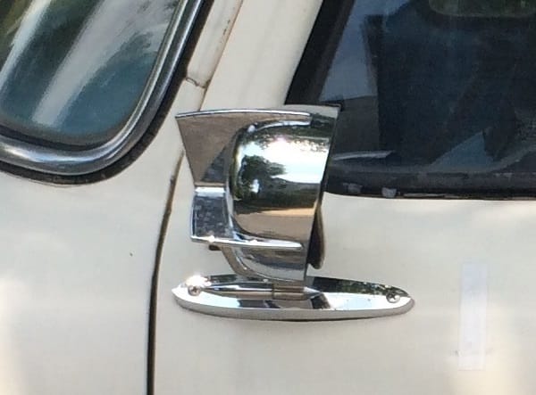 The pickup to which this dramatically finned rear view mirror is attached is “da bomb,” to use an expression several decades newer than the truck itself.  Guess the identity of tomorrow’s hard-working Curbside [&hellip;]