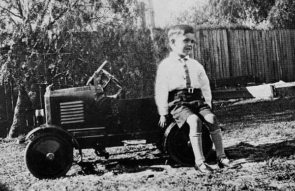 Automotive History: Jack Brabham - You Make Your Own Luck 3 brabham child