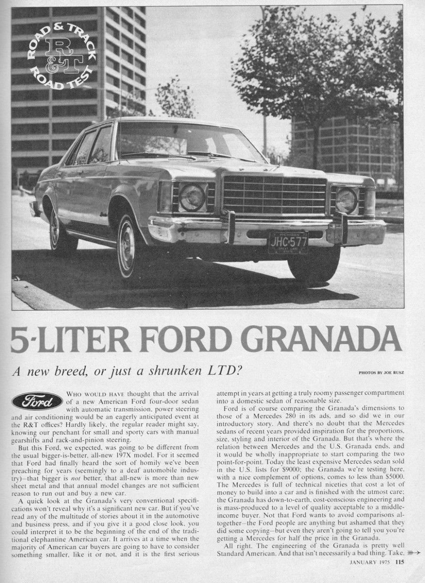 (first posted 10/30/2016)    The Ford Granada was one of Lee Iaccoca’s bigger hits, and a perfect follow-up to his Mustang II. It started out to just be the replacement for [&hellip;]