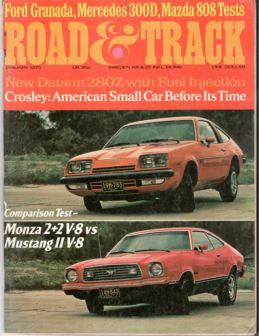 (first posted 10/25/2016)    CC reader Lee J. donated a couple of decades of his Road and Track collection to me, starting with January 1975. It’s been quite a trip down [&hellip;]