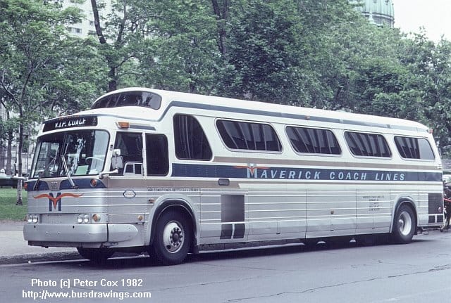 &nbsp; (curbside shots by PN) (first posted 10/15/2016)     There are highs and there are lows…that old adage certainly sums up GM’s long history of intercity coach manufacturing.  From the [&hellip;]