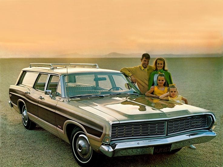 (first posted 11/20/2016)     From the 50s through the early 90s, nothing said success like a fake woodie wagon in the driveway.  Like the vinyl roof on a Brougham or Limited [&hellip;]