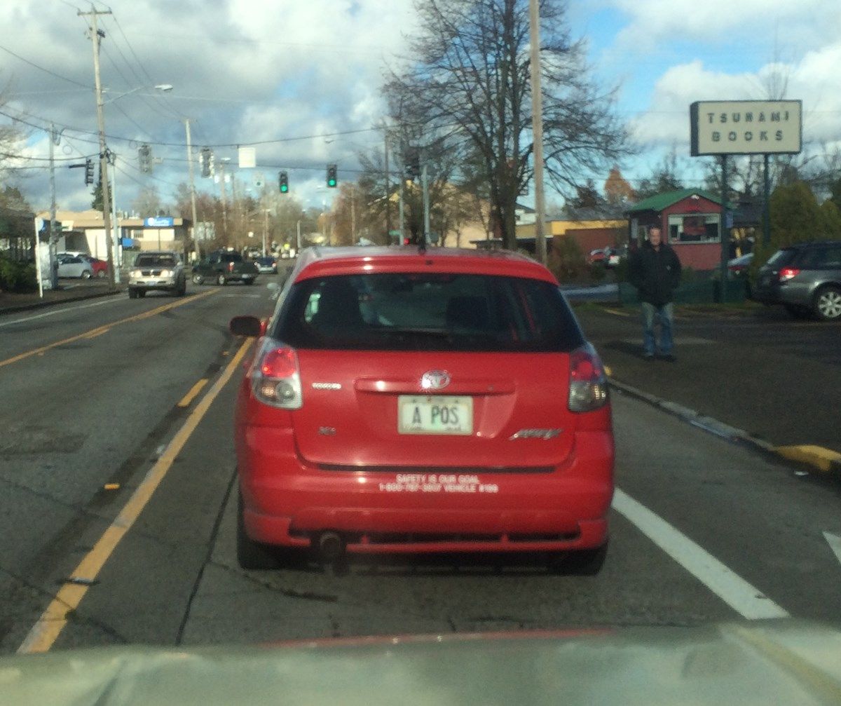 When I saw the license plate in front of me, I thought; well, someone sure doesn’t like their Matrix. But then when I opened this picture up again, I began [&hellip;]