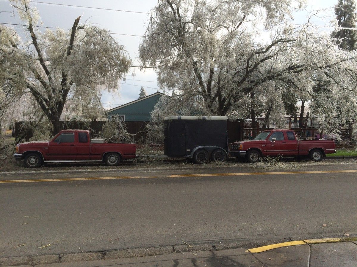 Ice Storm Wordless Outtake: These Folks Know What They Like in a Pickup