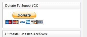 &nbsp; Here’s a big THANK YOU to all of you have have generously donated to CC via the Donate button on the right of the page. I never solicit donations, [&hellip;]