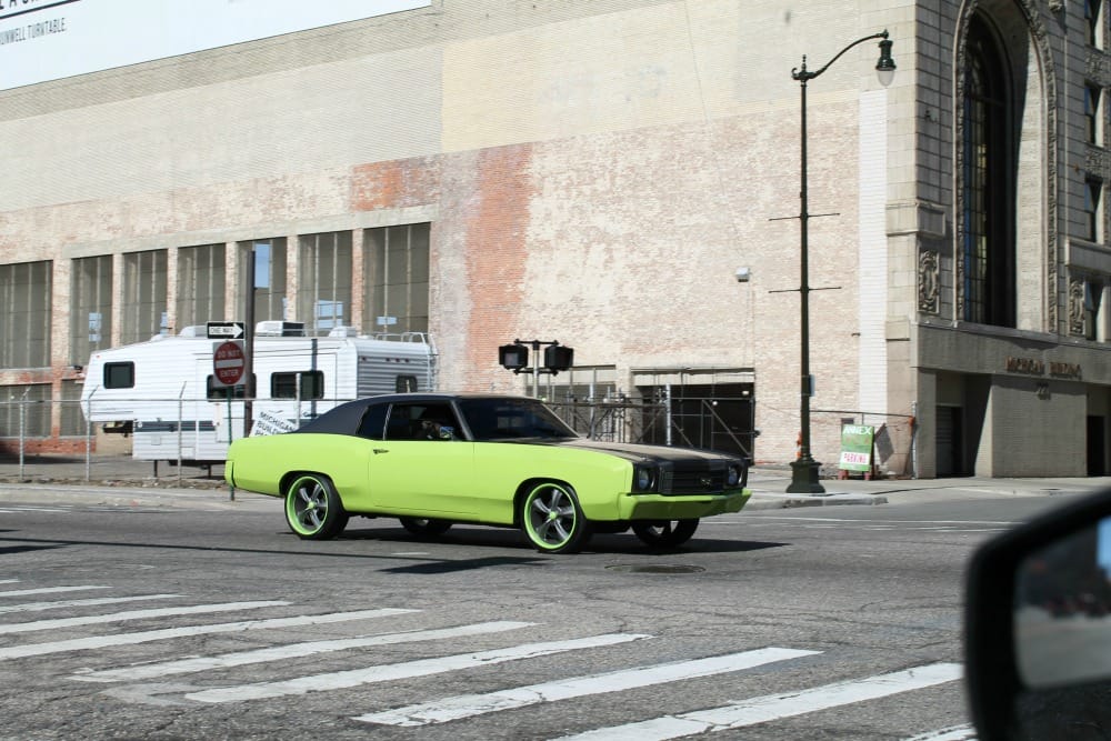 I was tooling around downtown Detroit during President’s Day weekend last month when this mildly customized, first-year Chevy Monte Carlo approached the intersection of Grand River Avenue and Bagley Street next to the [&hellip;]