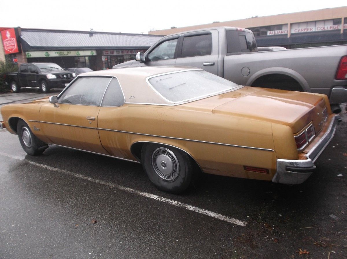 After reveling in that glorious ’61 Impala coupe this morning, starting with its delightful and graceful front end, seeing this ’73 Canadian Pontiac posted at the Cohort by canadiancatgreen was [&hellip;]