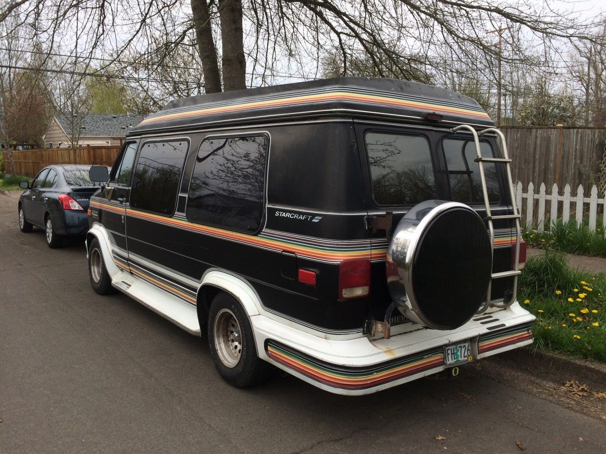 (first posted 4/18/2017)    Time for another “Last of Its Kind On The Streets” edition. Sadly, vintage conversion and cruising vans are another endangered species on the streets. The 70s era [&hellip;]