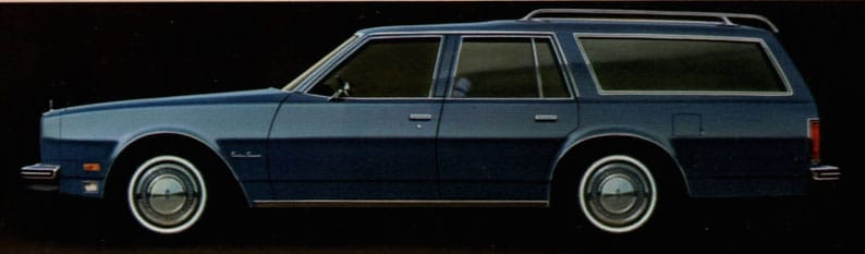 Vintage Review: 1977 Oldsmobile Custom Cruiser – Downsized Upscale Hauler 12 Dark Blue Custom Cruiser