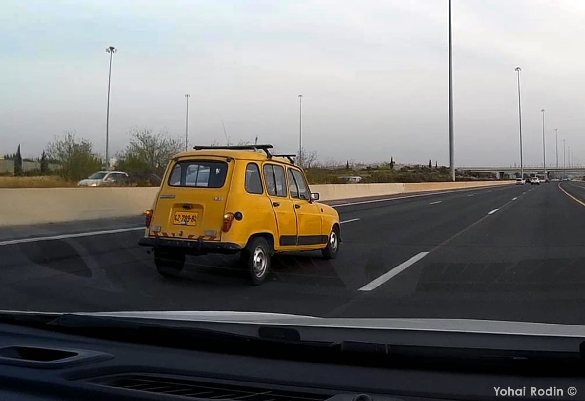 Returning from a holiday lunch at my mom’s (it’s Passover here in Israel), I took my favorite toll-road route. It’s fast, wide and because it costs money, most people don’t [&hellip;]