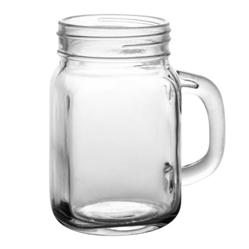 12 oz mason jar mug