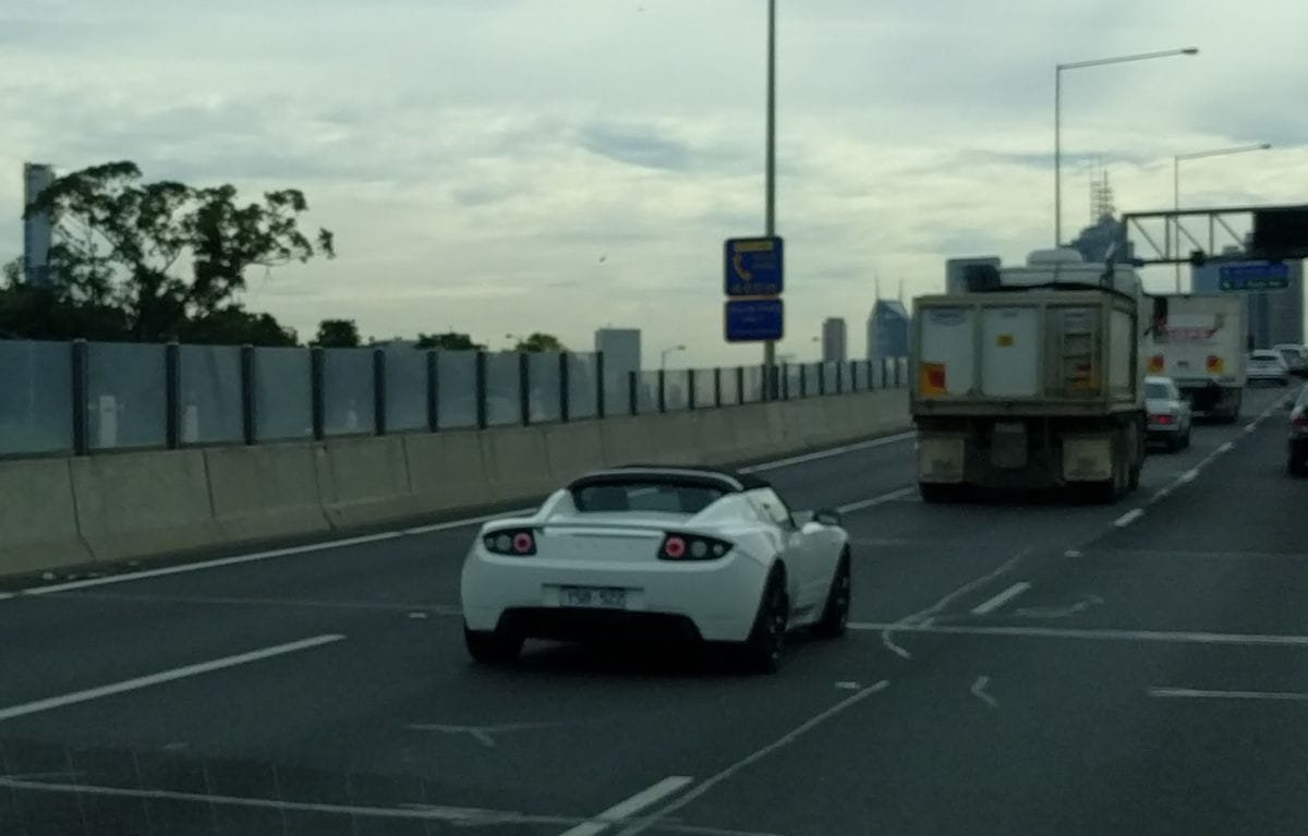Originally posted 16 June 2017 Here is a car I did not expect to ever see on the road: a Tesla Roadster!  After initially thinking I was looking at a [&hellip;]