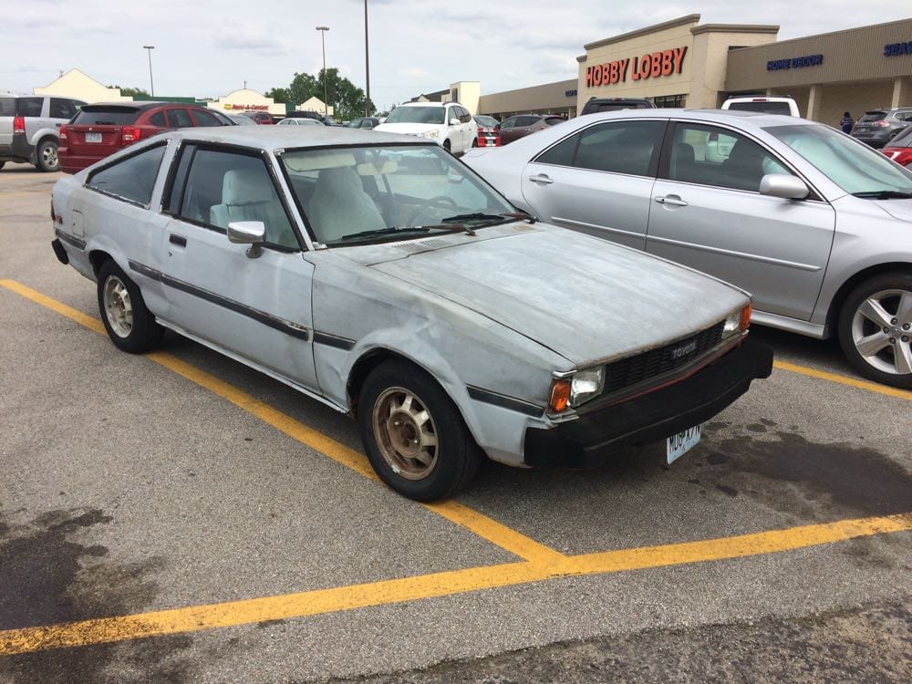 (first posted 7/5/2017)        Once upon a time, Corollas like this roamed the land.  They were durable little boogers, providing thousands of miles of happy motoring to the [&hellip;]