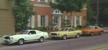 Vintage Reviews & Commentary: 1977 Ford Pinto - Sabrina Duncan, Your New Company Car Has Arrived 2 CharliesAngelsCarsInFront