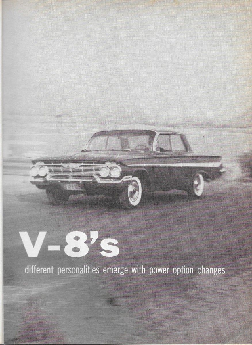 Vintage Comparison Test: 1961 Chevrolet Impala, Dodge Dart, Ford Galaxie - Which One Of These Does Not Belong? 16 MT0161ChevyFordDartP10