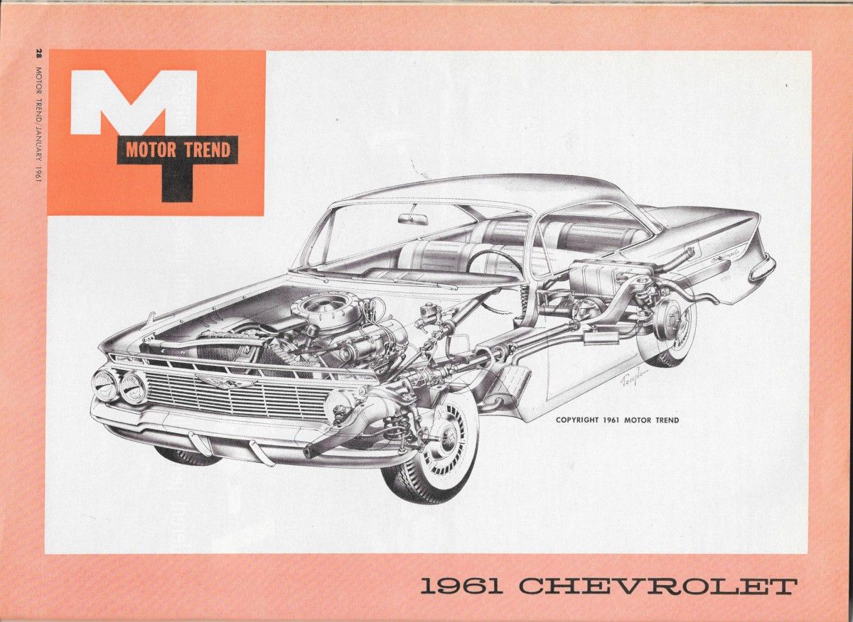 Vintage Comparison Test: 1961 Chevrolet Impala, Dodge Dart, Ford Galaxie - Which One Of These Does Not Belong? 17 MT0161ChevyFordDartP11