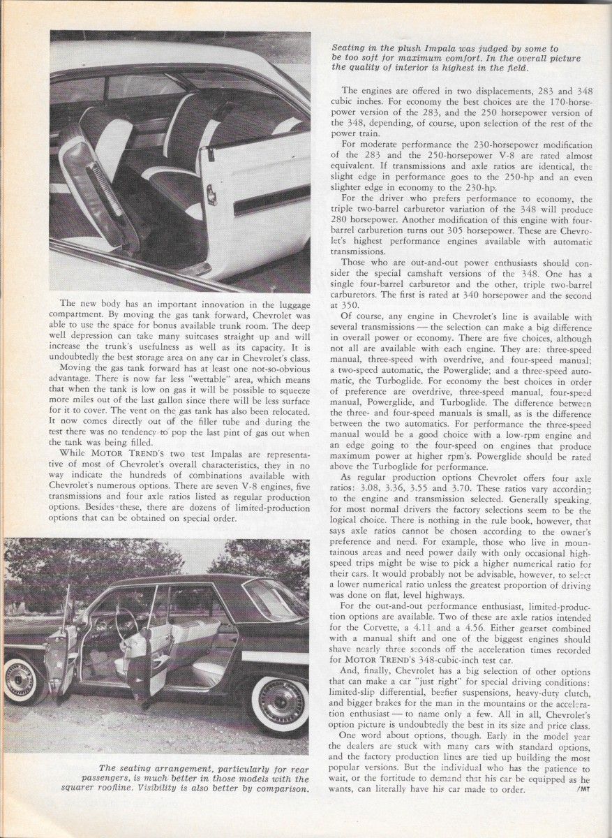 Vintage Comparison Test: 1961 Chevrolet Impala, Dodge Dart, Ford Galaxie - Which One Of These Does Not Belong? 19 MT0161ChevyFordDartP13