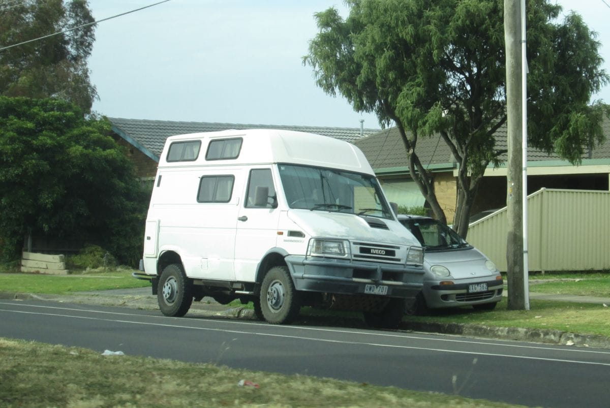 Here is one for Paul, a 1998 Iveco Daily 4wd camper van.  This would be one of a batch that were mostly sold to the Britz camper van rental company, [&hellip;]
