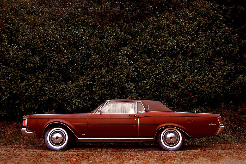 Curtis Perry Outtake: Continental Mk III – Don’t Stare At It Too Long Photographs can be so flattering, or reveal a world of flaws. This one clearly falls in the latter category.