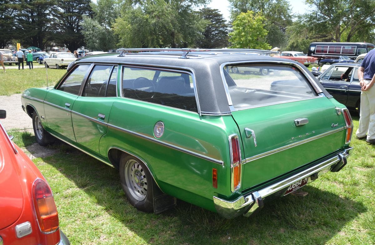 1975–1978 Ford Country Squire Wagon: A Family Toy, Come To Life 7 Ford XB Fairmont wagon rear