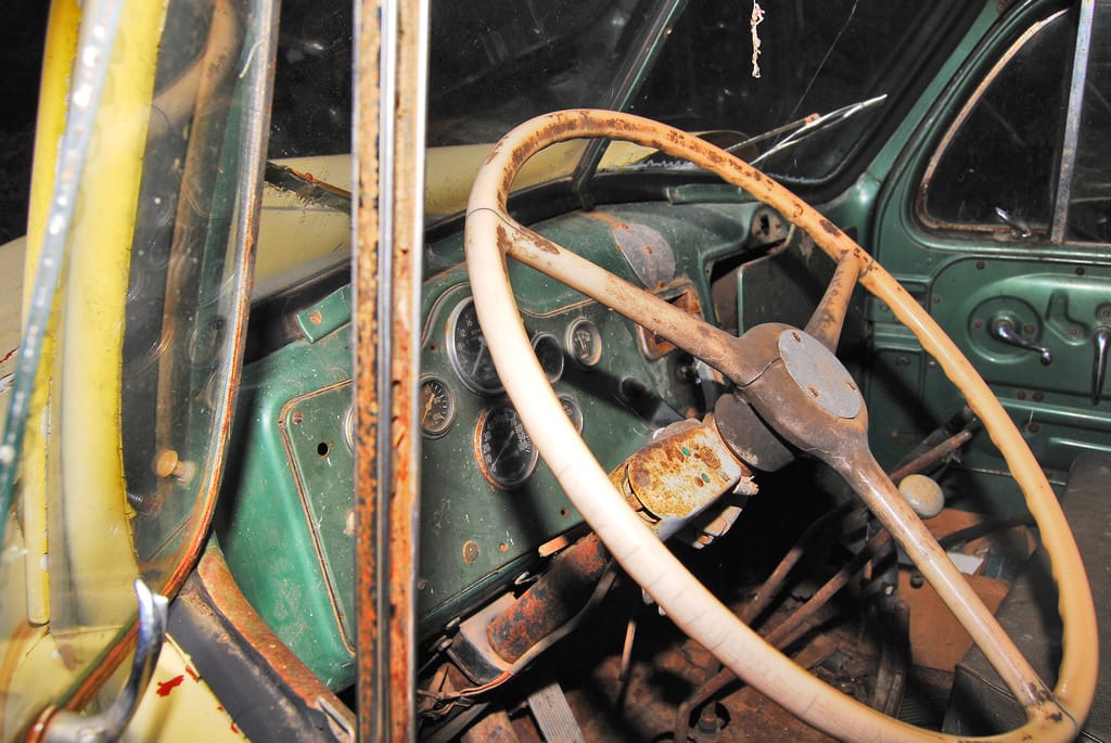 Curtis Perry has lumped some shots of car and truck interiors at the Cohort, so let’s take a look inside. I’ve always loved the way interiors deteriorate in old abandoned [&hellip;]