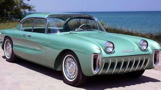(first posted 10/21/2017)        GM’s 1950s Motorama-mobiles were mostly pretty out-there, with flamboyant fins, rocket-inspired skegs and cockpits, and other flights of wild imagination. Frankly, many of them [&hellip;]