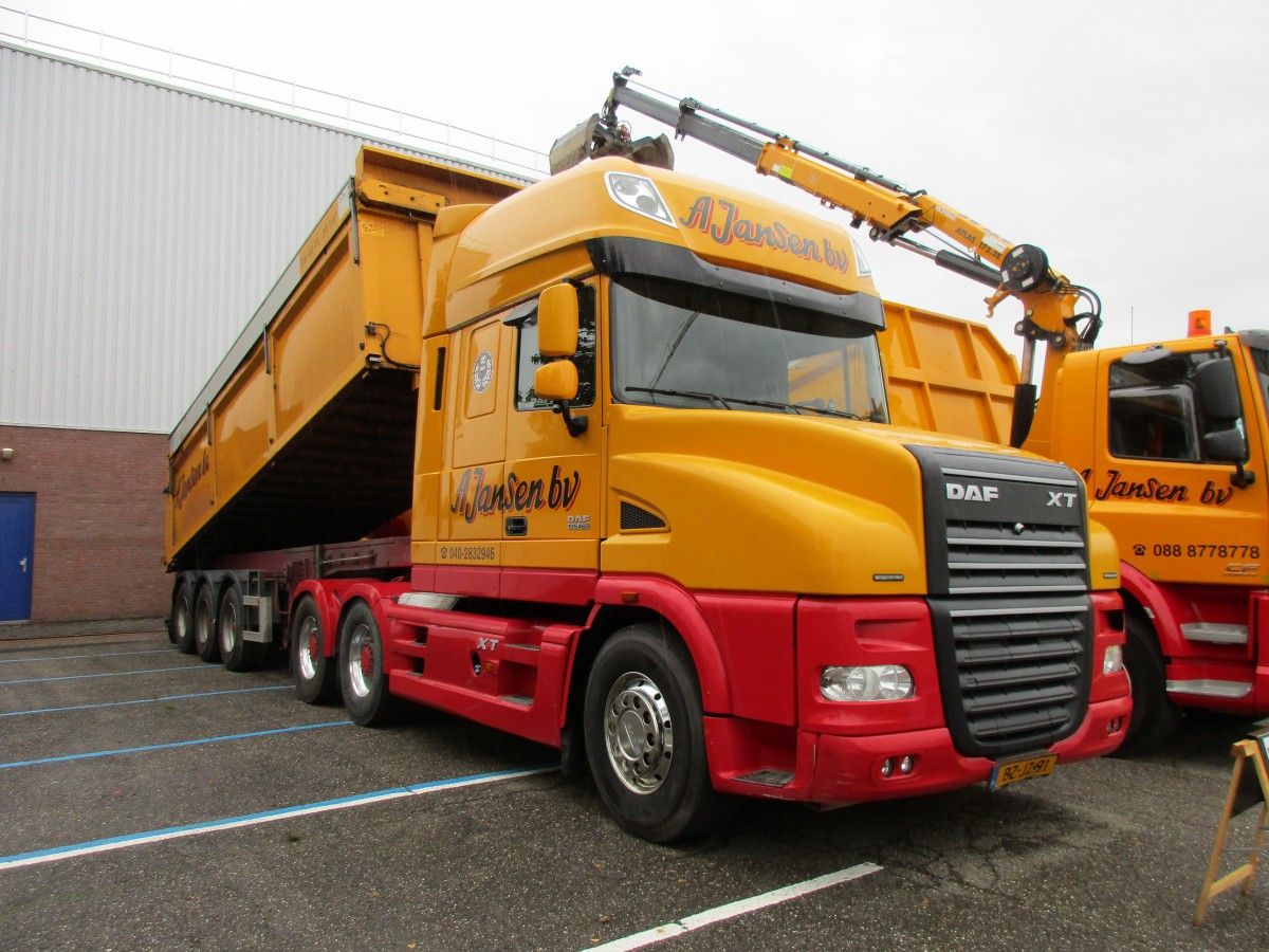 Mr. Anton Jansen wanted something special to mark the 40th anniversary of his hauling company and a history of driving DAFs: a brand new conventional DAF tractor. Too bad though, [&hellip;]
