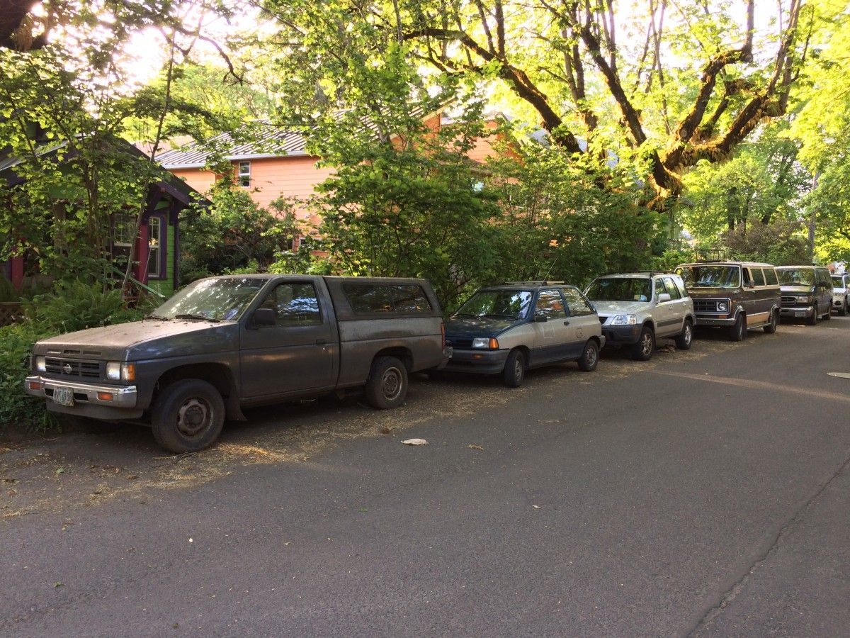 CC Wordless Outtake: Suddenly It’s 1997 just another street in Eugene, 2017