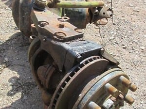 Fabco SDA-23 Front Driving Axle with Air-over-hydraulic Disc Brakes, 1976