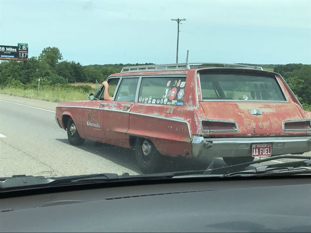 CC Outtake: 1967 Dodge Polara Wagon – Back The Attack Against Stuffy-Looking Wagons! Seen a Dodge C-body wagon lately? Likely not; Dodge only built 8,900 of these in 1967 between the Polara and Monaco models.