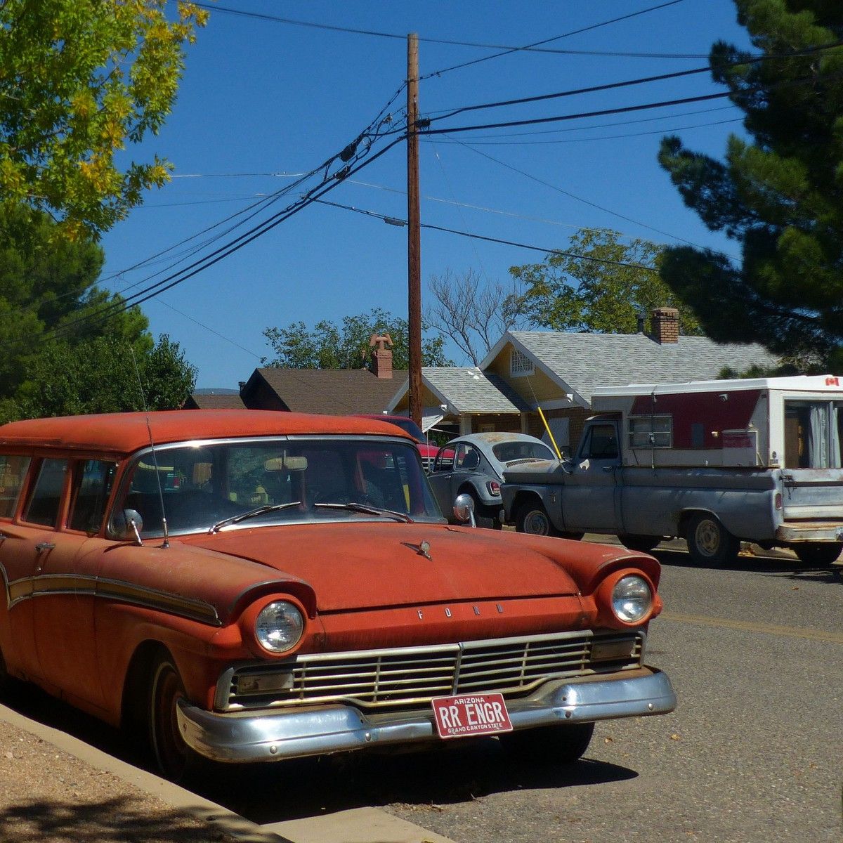Simon White shot and posted this fine threefer at the Cohort. The ’57 Ford wagon is in delightful original condition, and the mid-60s Chevy pickup looks to be fairly original [&hellip;]