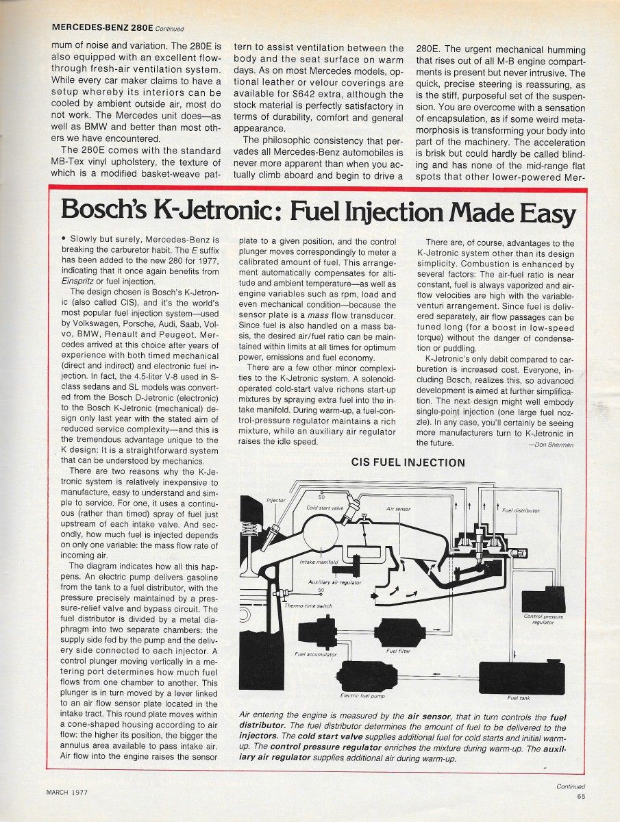 Vintage Review: 1977 Mercedes-Benz 280E - Teutonic Triumph 7 CD0377MB280Ep4