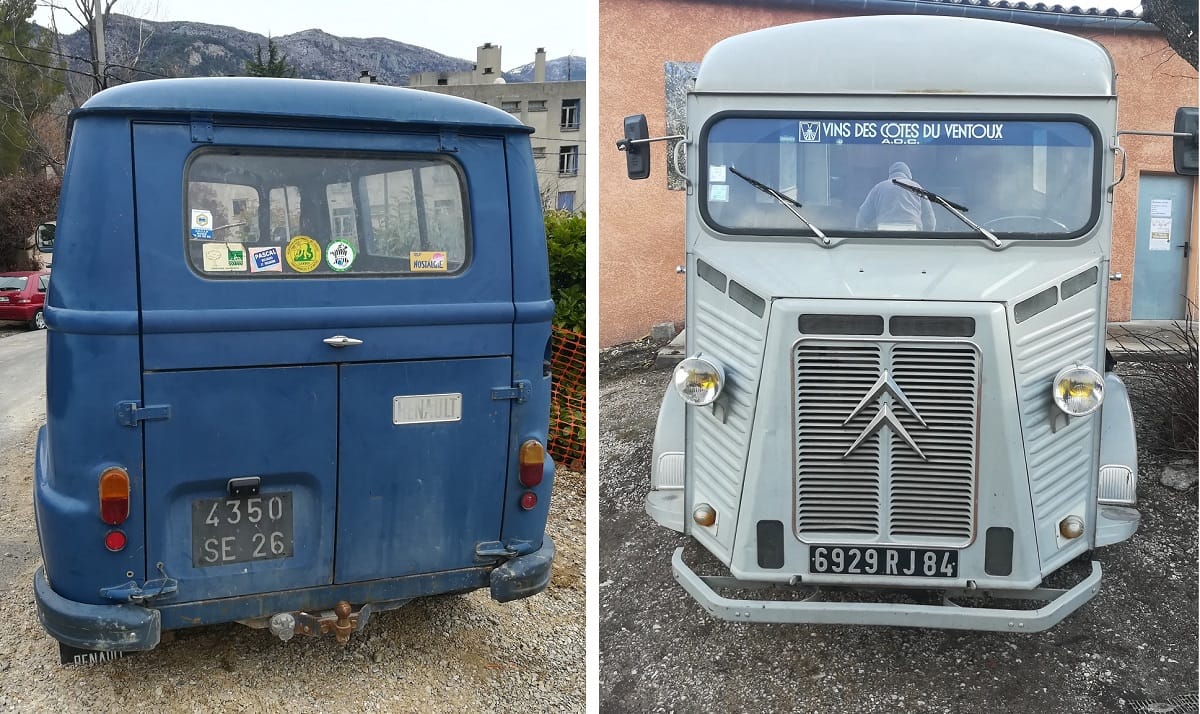 (first posted 1/19/2018)      From 1960 to 1980, the Renault Estafette and the Citroën HY (a.k.a “Type H” or “Tub”) were straight up rivals in the small world of [&hellip;]