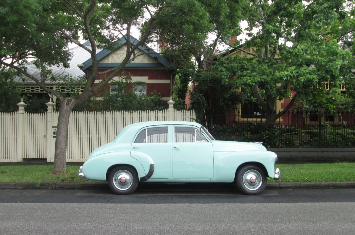 (first posted 3/2/2018)      I can’t emphasize how rare it is to see one of the first 48-215 model Holdens parked on the side of the road, so it [&hellip;]