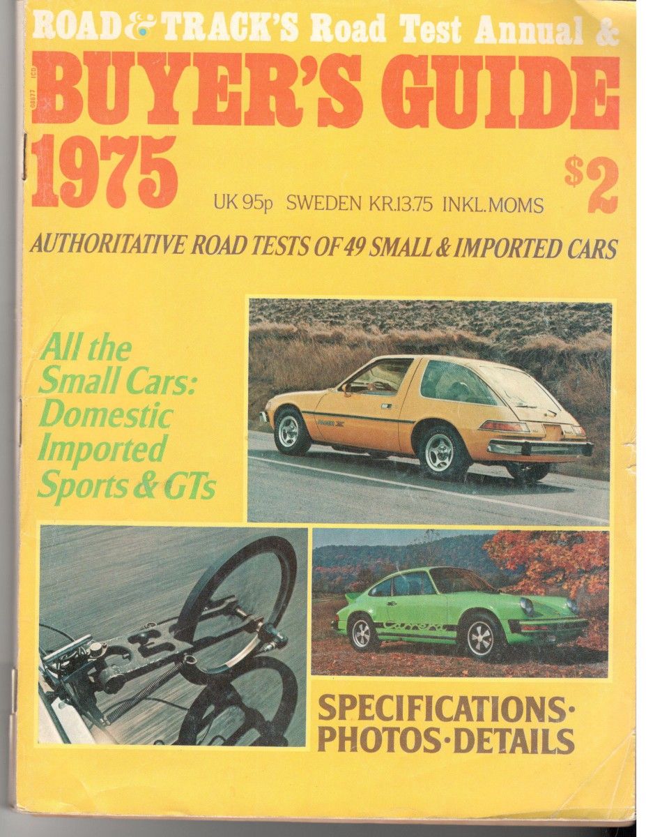 (first posted 2/5/2018)  Among the treasure trove of hundreds of vintage R&T magazines a CC reader sent me about a year ago or so is this Buyer’s Guide from 1975. [&hellip;]