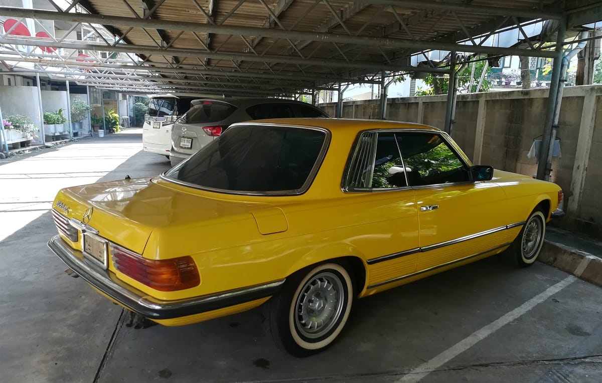 (first posted 3/21/2018)  SL. Is there anything more evocative than these two letters, set side by side in chrome trim on the rear end of an aged Benz? Evocative of power, [&hellip;]