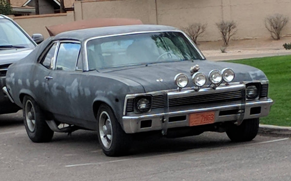 F Abbott has captured the quintessential Nova. These were once everywhere, making their noisy presence known from their foreshortened dual exhausts exiting from all parts of the body behind the [&hellip;]