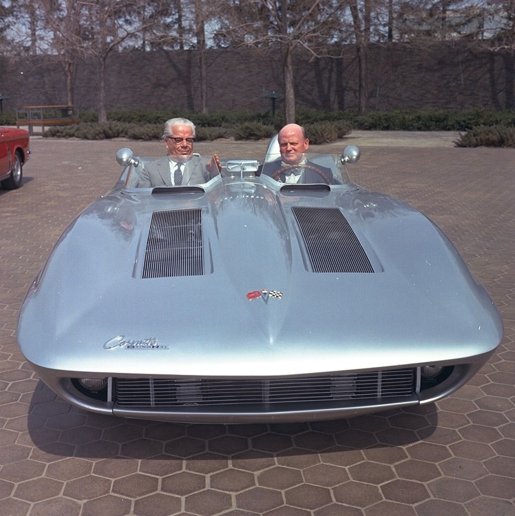 Battista PininFarina and Bill Mitchell in Mitchell’s 1959 Sting Ray &nbsp; I really shouldn’t be asking this question, as I don’t think I can answer it myself. But maybe you [&hellip;]