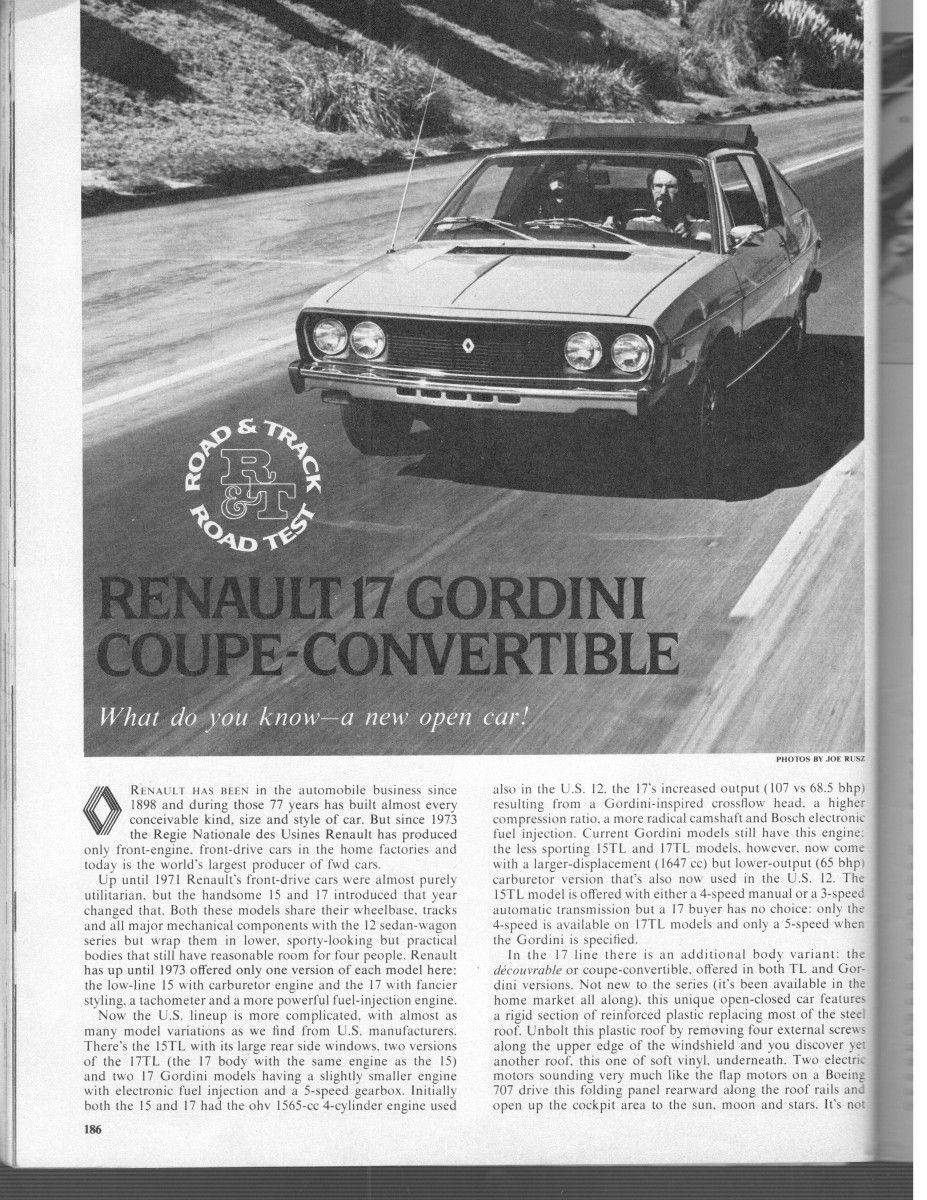 (first posted 3/14/2018)       The R 17 was definitely one of the more exotic cars in the US at the time. And the coupe-convertible version, with its giant sunroof, [&hellip;]
