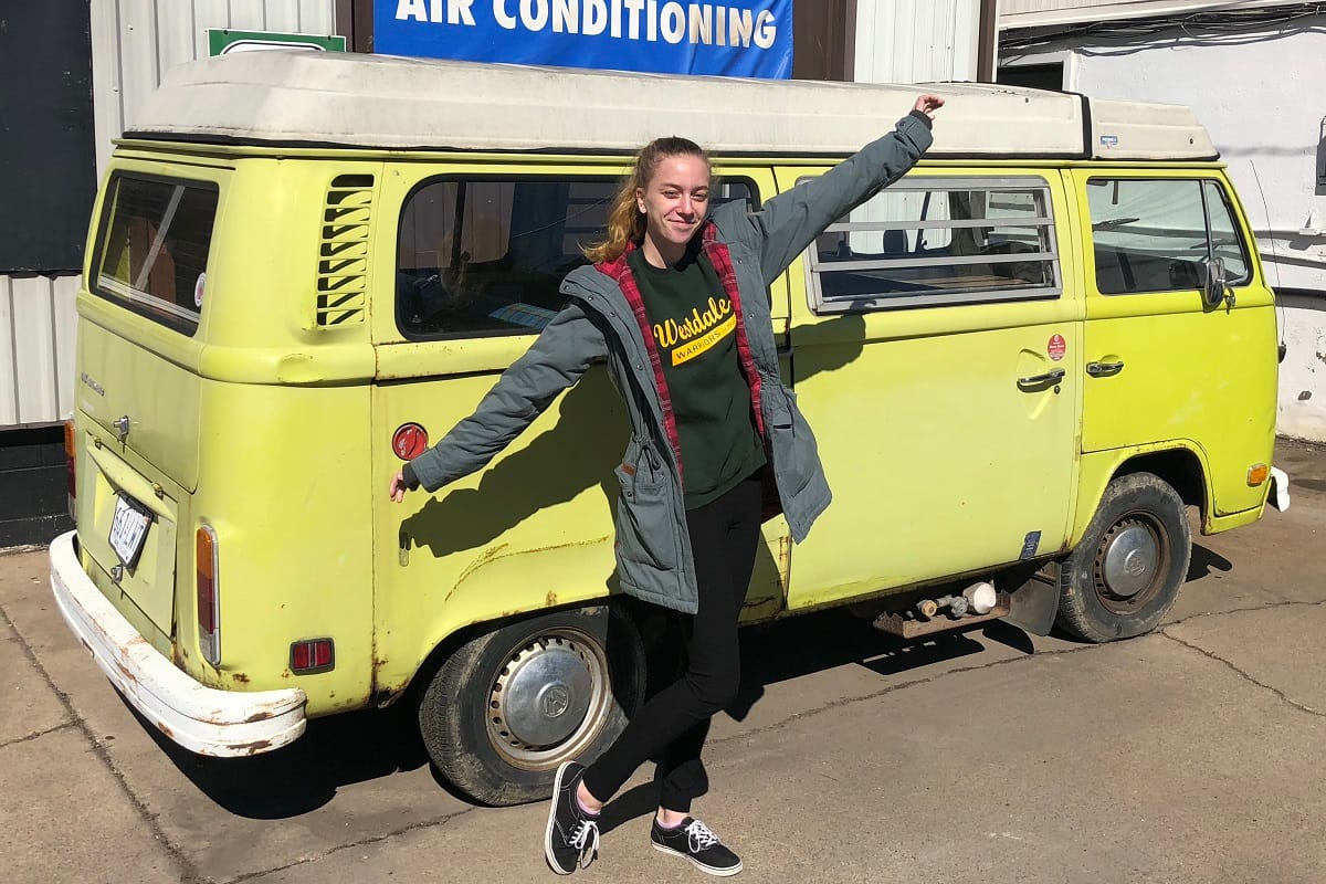 CC Capsule: 1975 Westfalia Camper Van, Dreams of the Young My daughter ErinD had her eye on this VW Westfalia camper van…